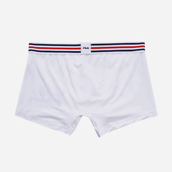 Fila Outfit Male Men's Briefs - White,NZ 810-34809